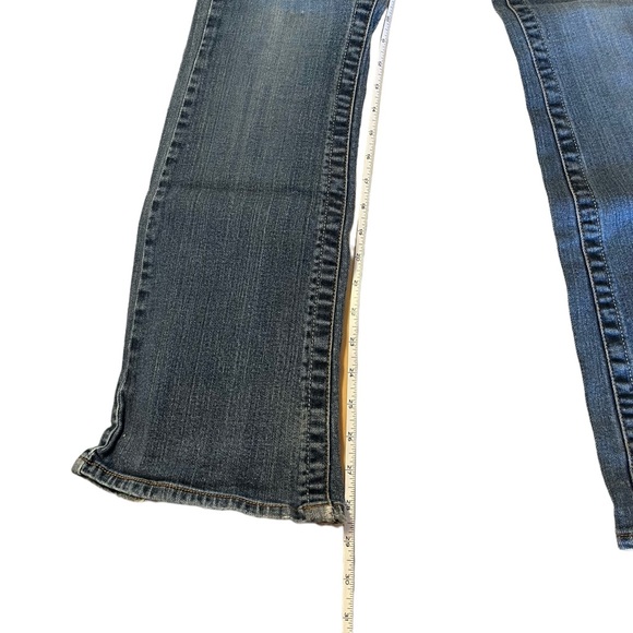 Refuge 7R blue jeans, flare leg, button and zipper fly, low rise - Picture 2 of 9